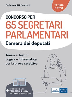 cover image of Concorso 65 Segretari parlamentari alla Camera dei Deputati